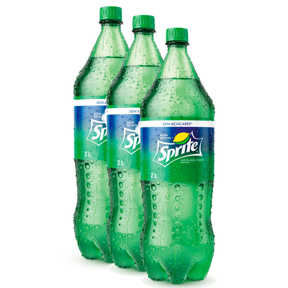 Miniatura Kit 3 Refrigerante Sprite Pet 2 Litros