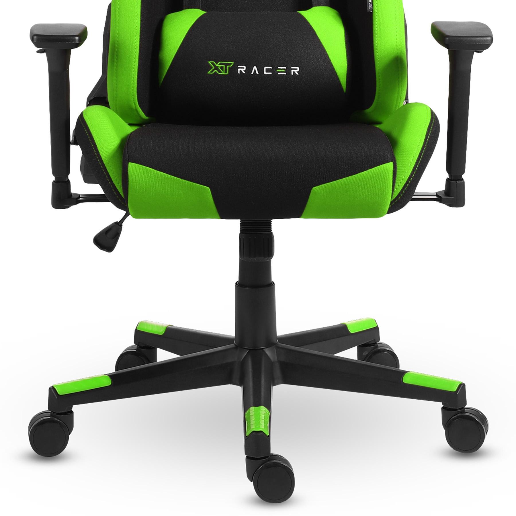 Cadeira Gamer Xt Racer Defender - Preta E Verde