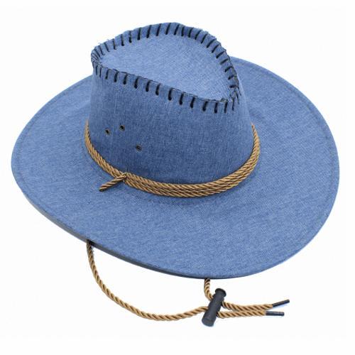 Miniatura Chapeu Cowboy Country Fazendeiro Peao Boiadeiro Cavalhada Az