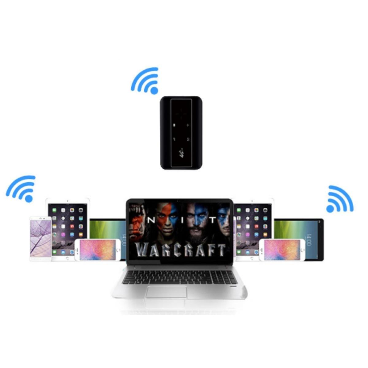 Miniatura Mini Roteador 3G 4G Wifi 150Mbps Alta Velocidade Portátil