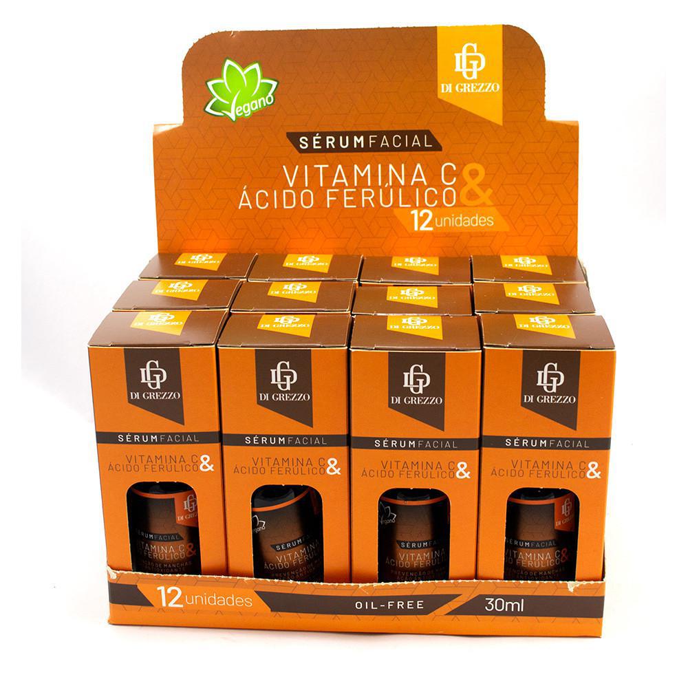 Miniatura Sérum Facial Vita C E Ácido Ferúlico Vegano Di Grezzo 12Un