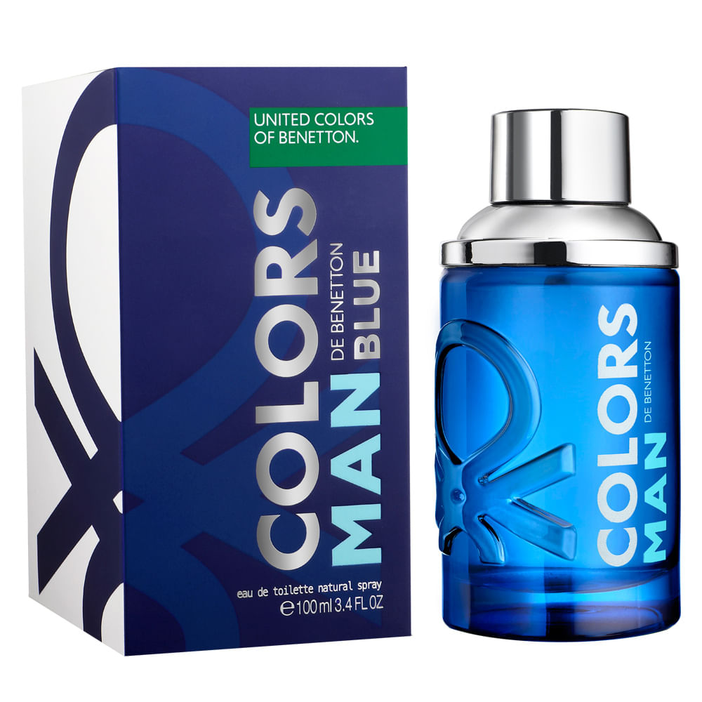 Colors Man Blue Benetton - Perfume Masculino - Eau de Toilette 100ml