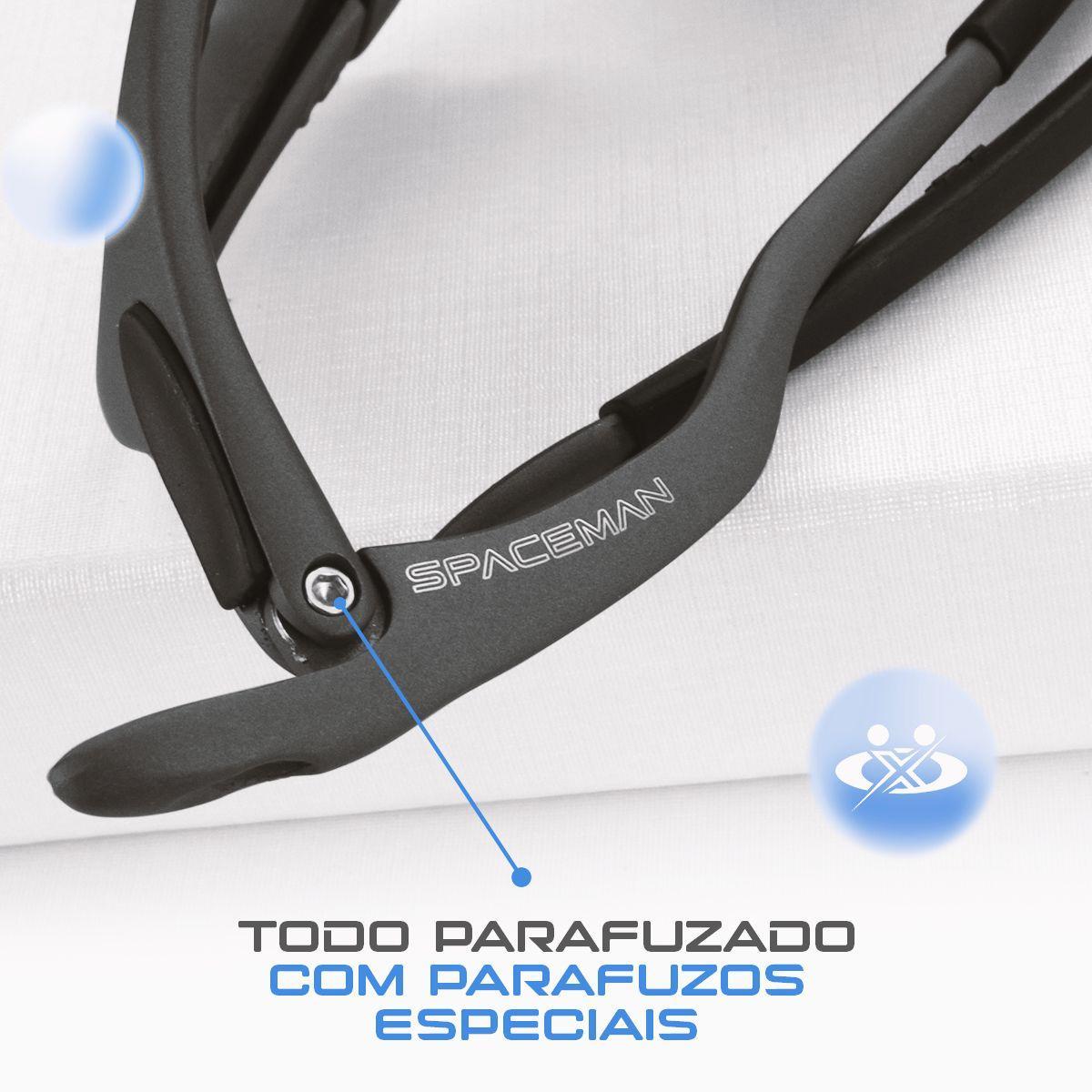 Miniatura Oculos Sol Masculino Proteção Uv Lupa Cinza Metal + Case