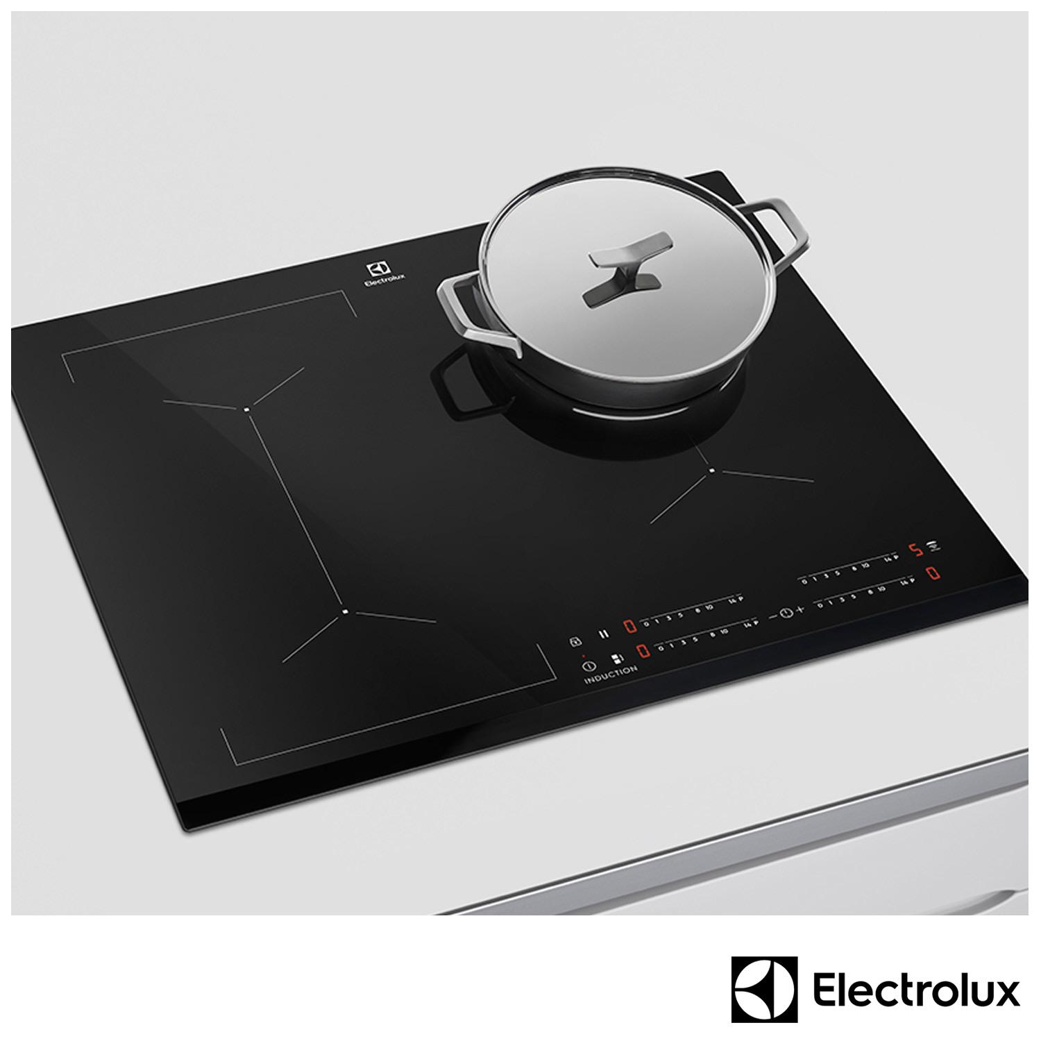 Miniatura Cooktop por Indução 4 Bocas Electrolux de Vidro Preto IE60P 220