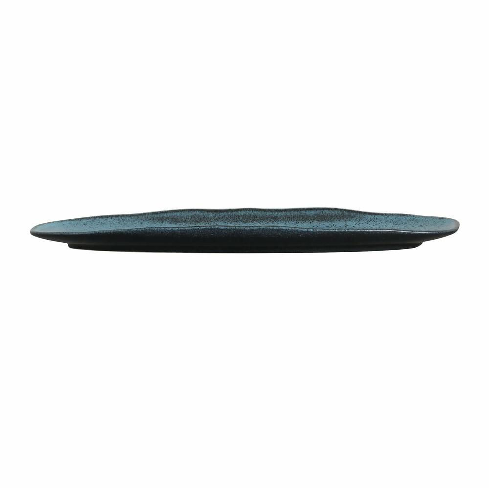 Miniatura Conjunto Travessas Oval Rasa Grande Orgânico Night Sky