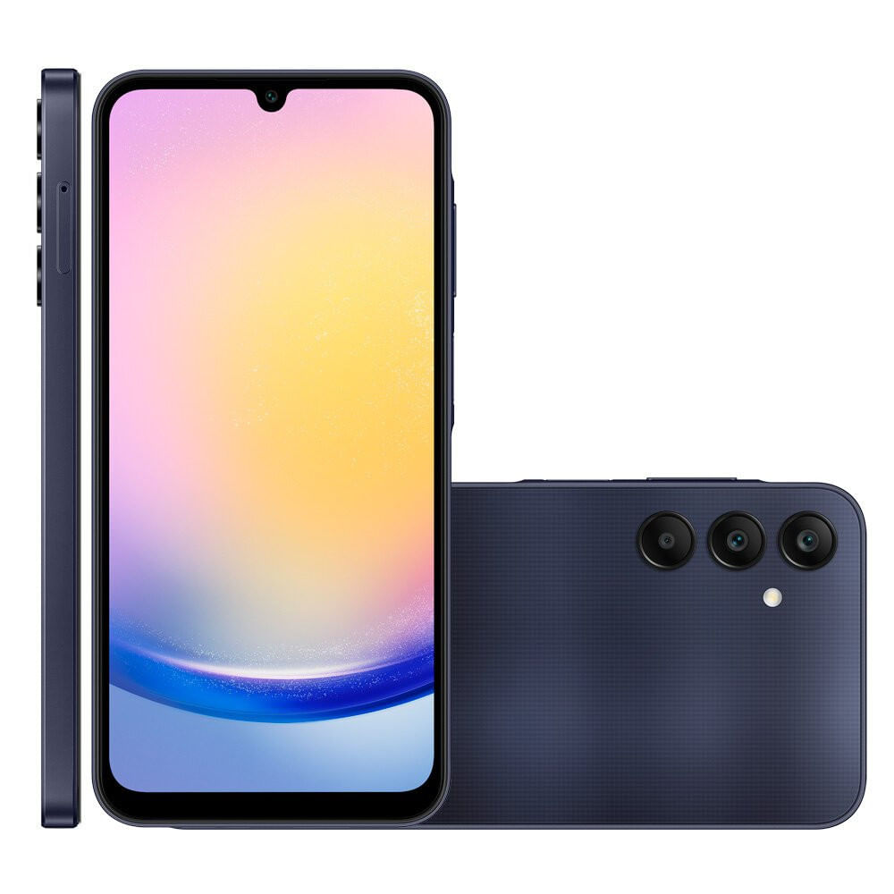 Miniatura Smartphone Galaxy A25 A256E 256GB Câmera Tripla 5G Samsung 198292300953 - Azul