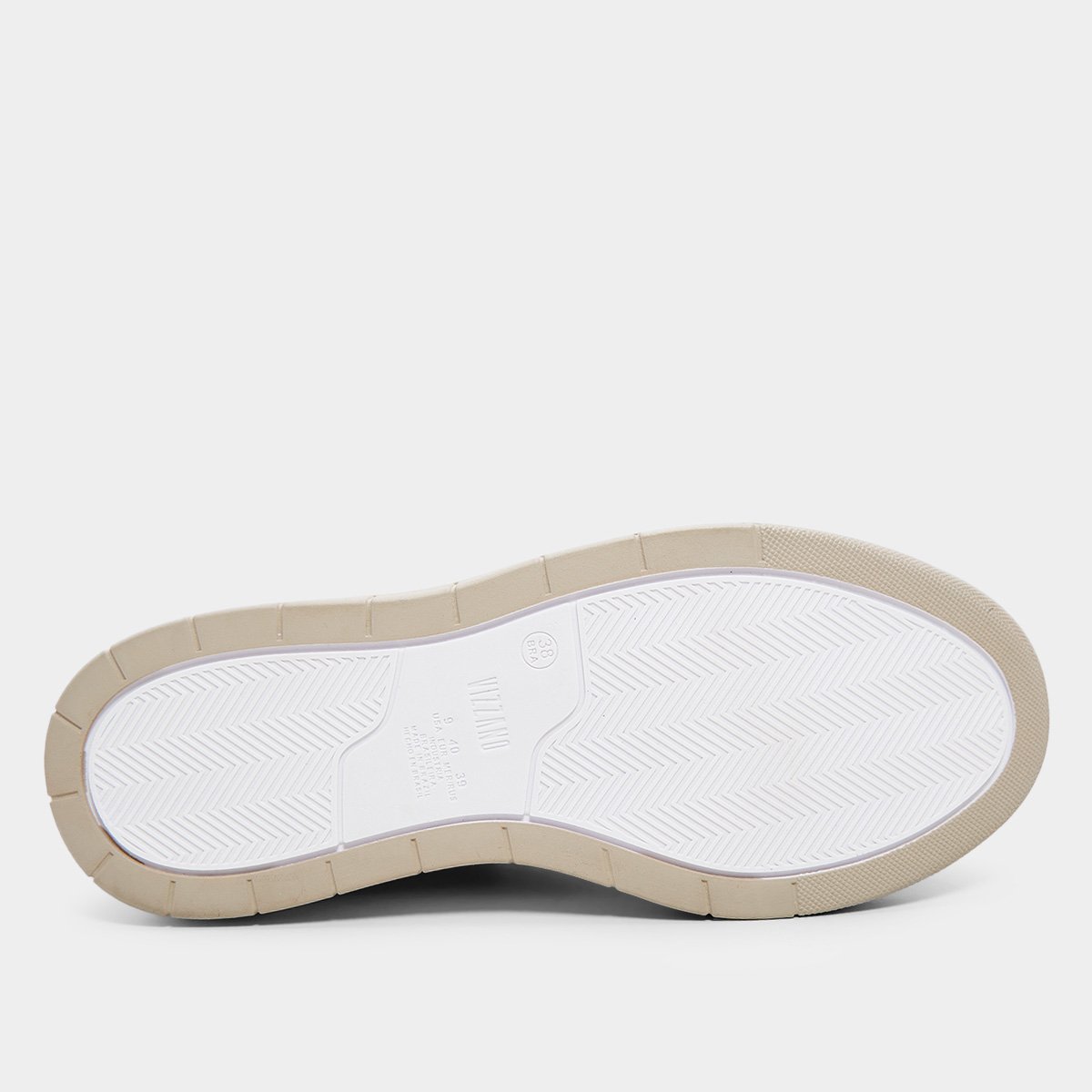 Miniatura Tênis Vizzano Básico Feminino Cinza+Branco - 34