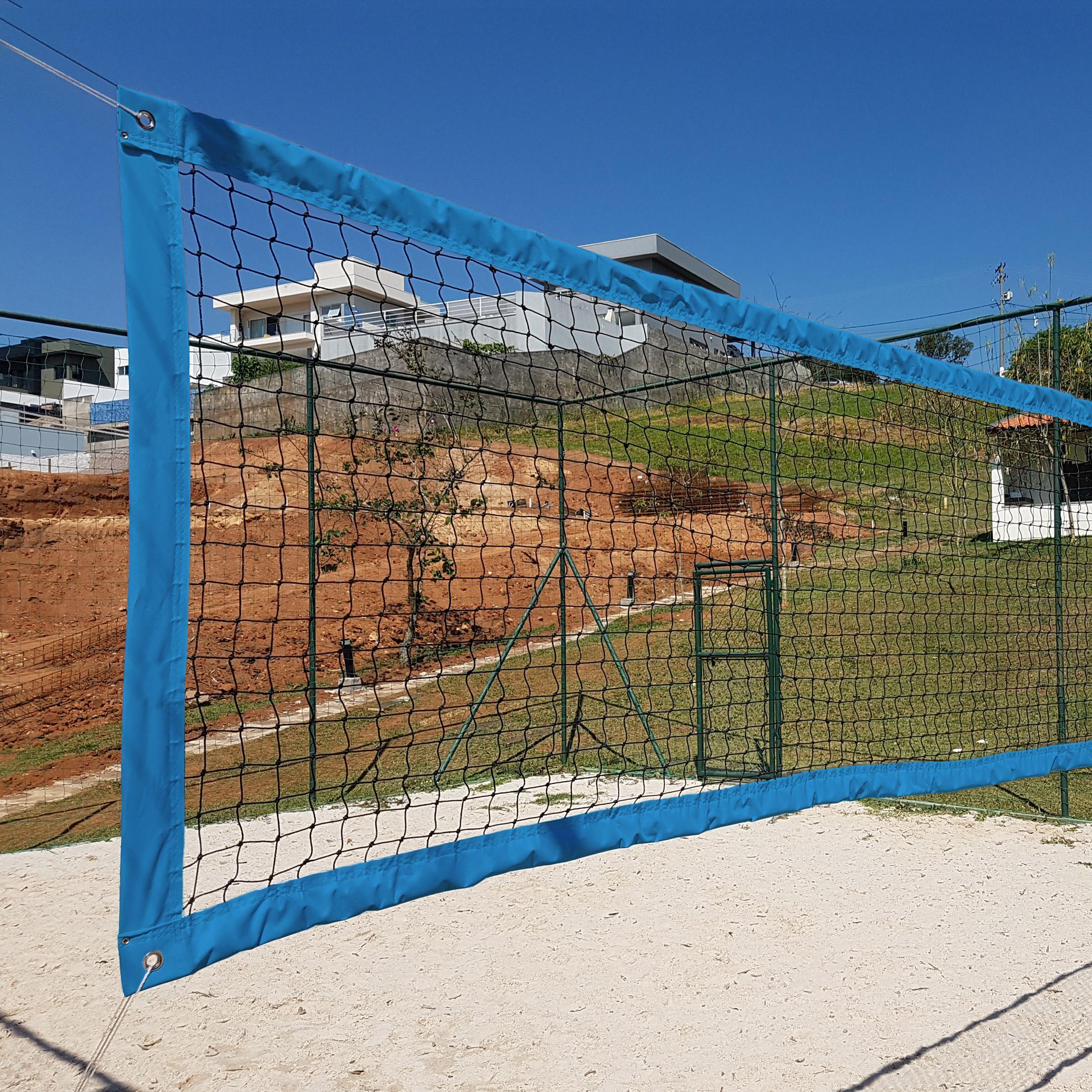 Miniatura Rede De Beach Tennis Oficial Azul Oceano