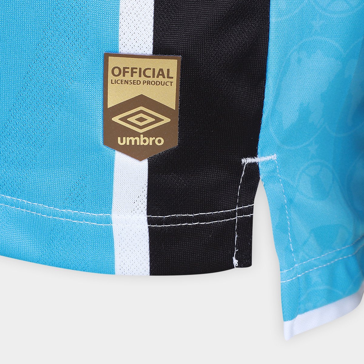 Miniatura Camisa Grêmio I 25/26 Jogador Umbro Masculina Azul+Preto - G