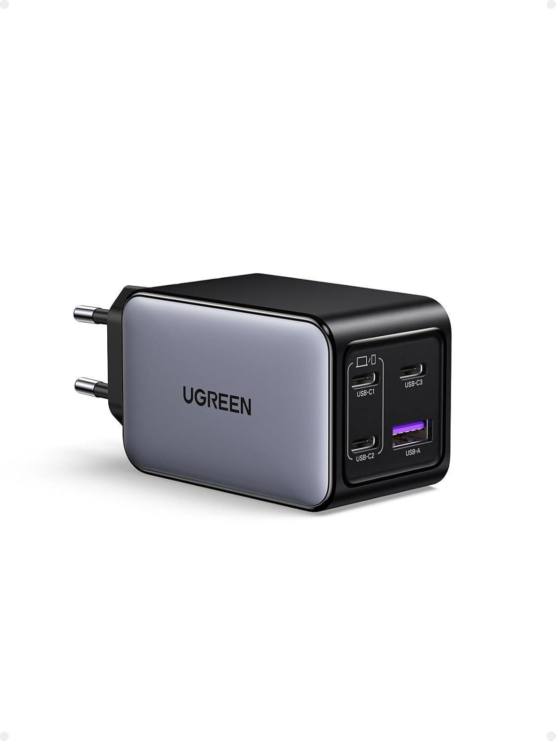 Miniatura Carregador Rápido Turbo 65W ( 4 Em 1 ) Ganinfinity Tomada