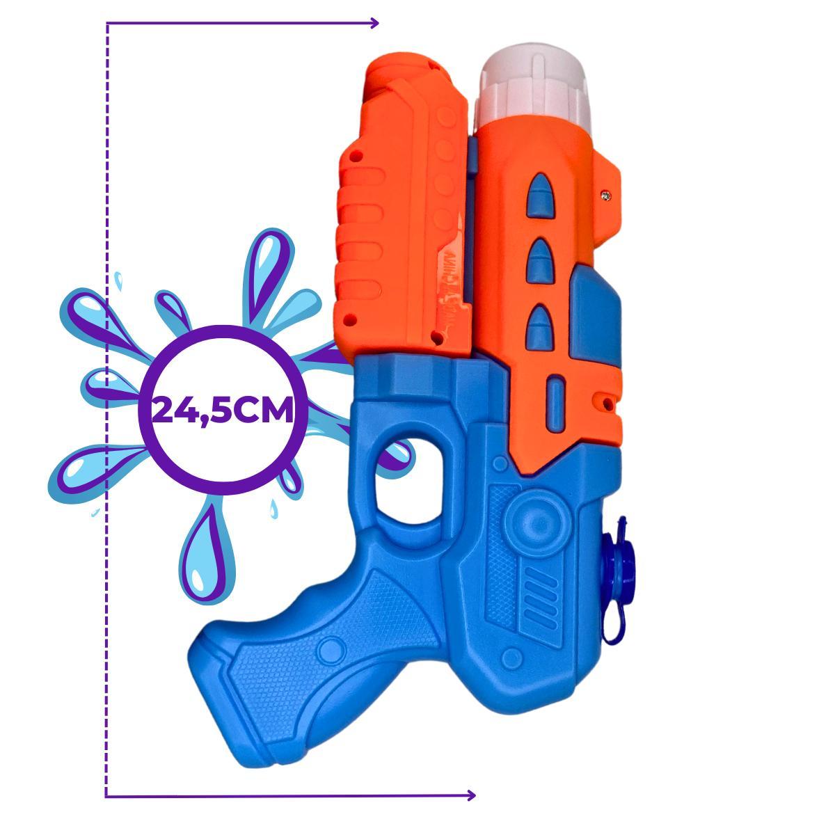 Lança Água Infantil Lançador De Brinquedo Piscina Azul Forte