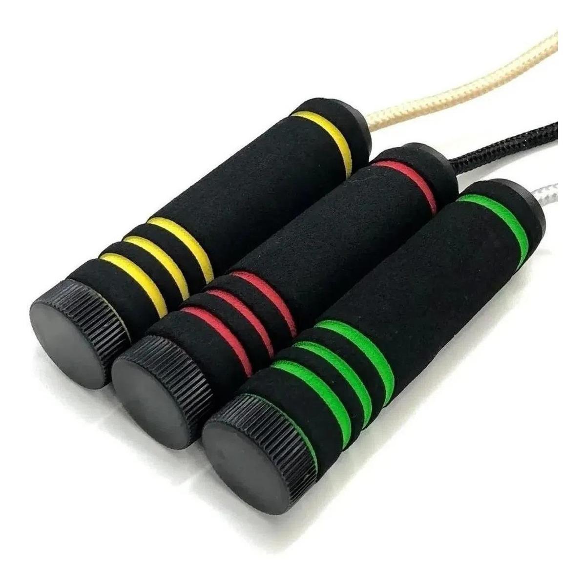 Miniatura Academia Crossfit Corda Para Pular Pvc Resistente Fengsu