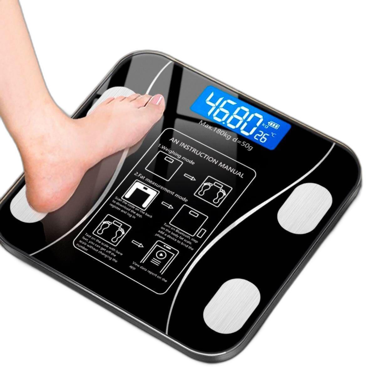 Miniatura Balança Bioimpedância Profissional Corporal App Bluetooth