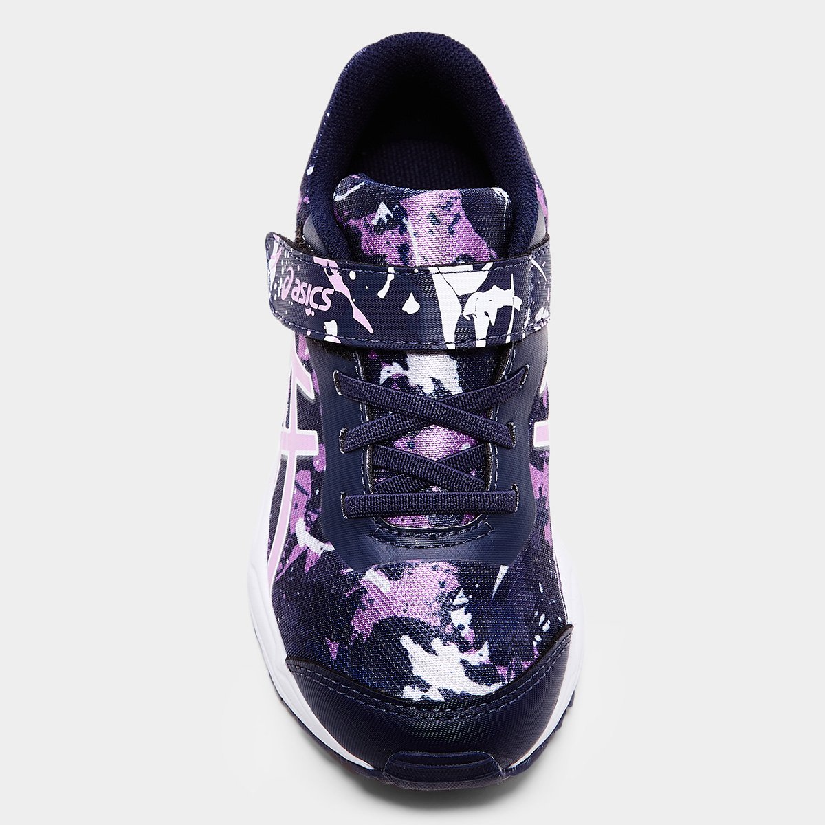 Miniatura Tênis Infantil Asics Fantasy 4 Ps Marinho+Branco - 26