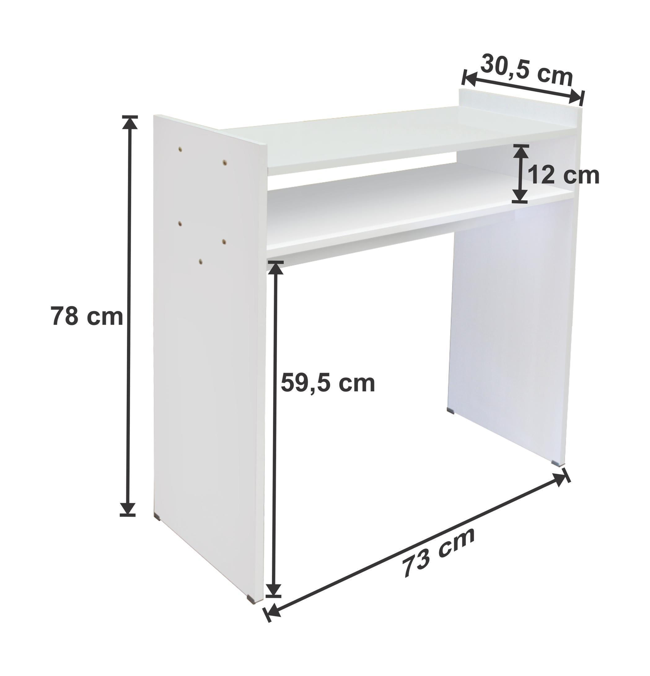 Miniatura Mesa De Manicure - Alta Qualidade - Reforçada (Cor Branca)
