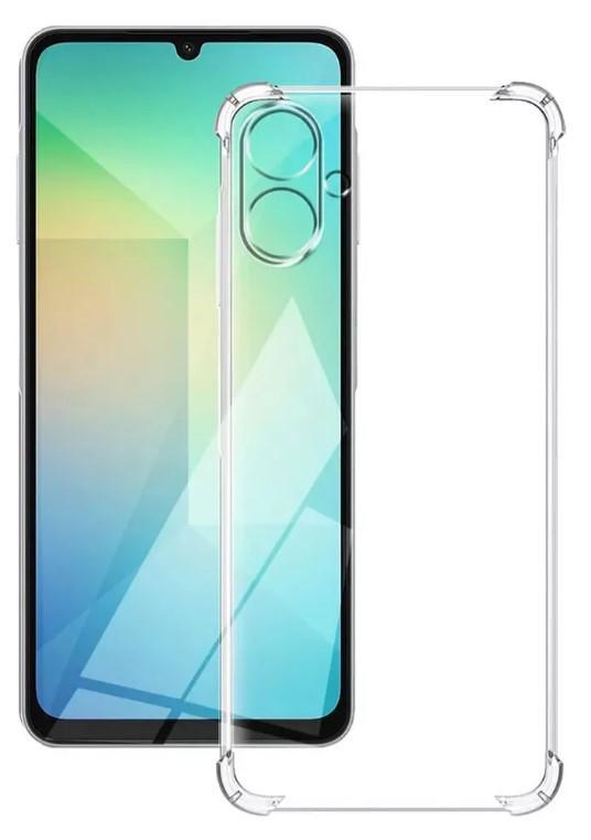 Miniatura Capa Gel Anti-Impacto Para Samsung Galaxy A06 - Transparente