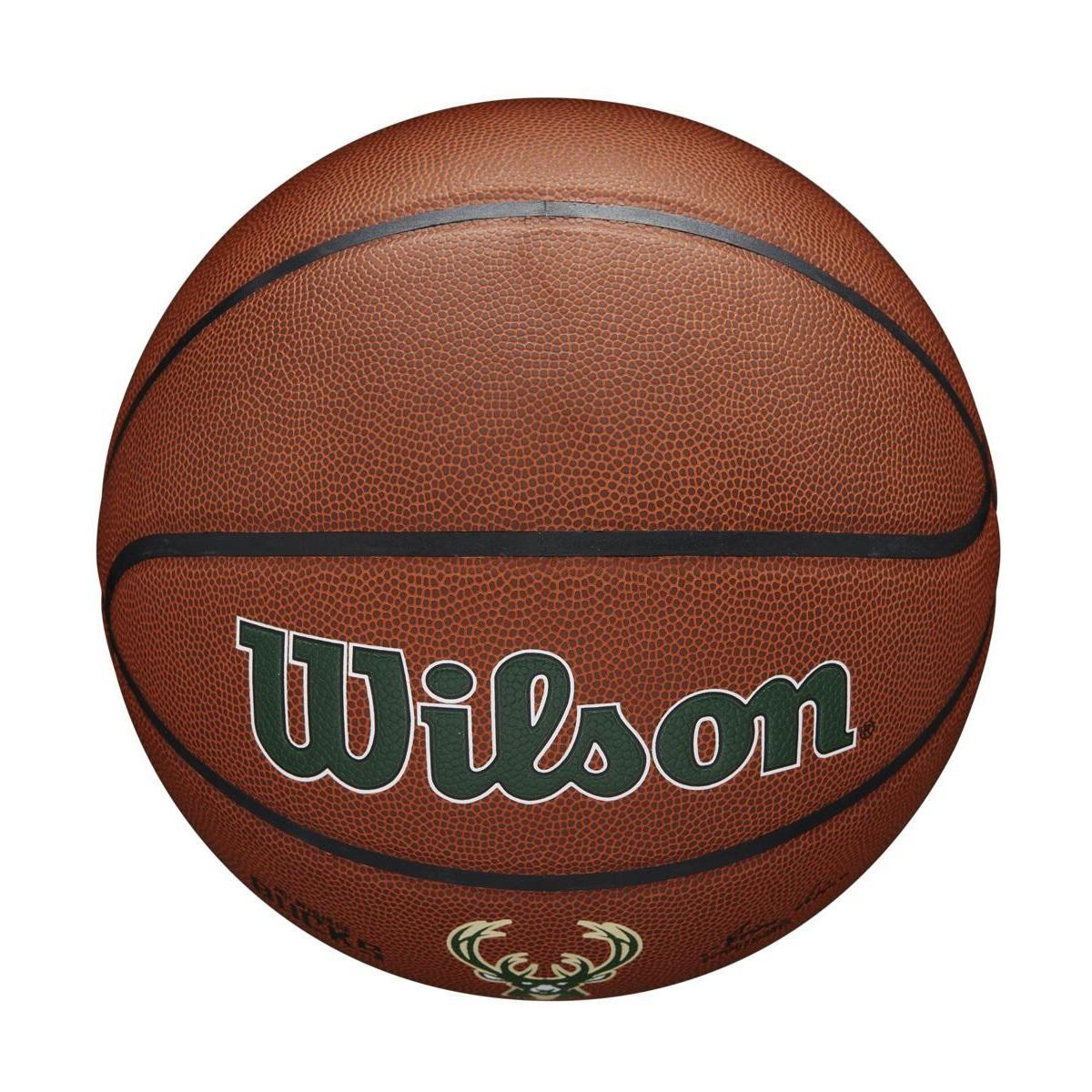 Miniatura Bola Basquete Wilson NBA Milwaukee Bucks Tm 7