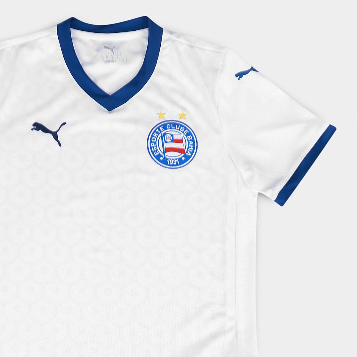 Camisa Bahia I 25/26 s/n Torcedor Puma Masculina Branco - EGG