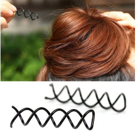 Prendedor De Coque Em Espiral Hair Pin ( Unidade)