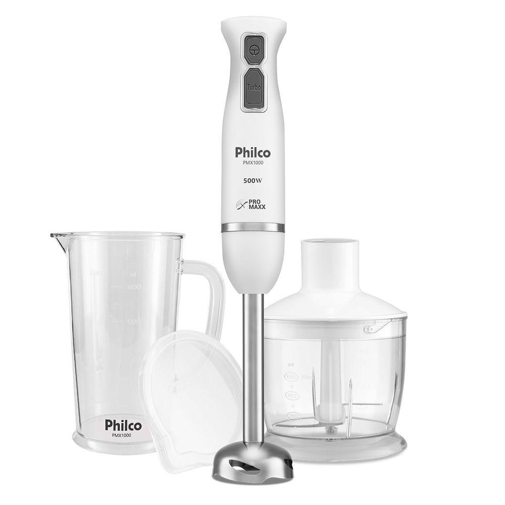 Miniatura Mixer Philco 4 Lâminas Pro Maxx 2 E 1 500W PMX1000 110V