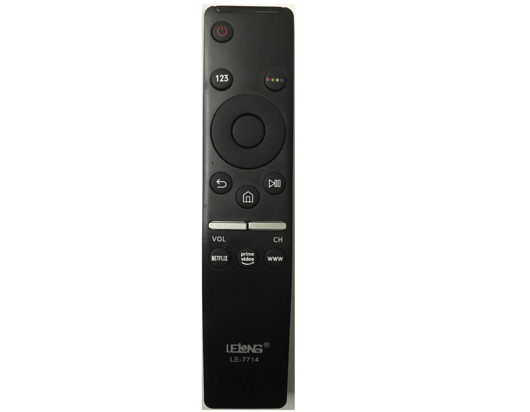 Miniatura Controle Samsung Tv Smart 4K Le-7714