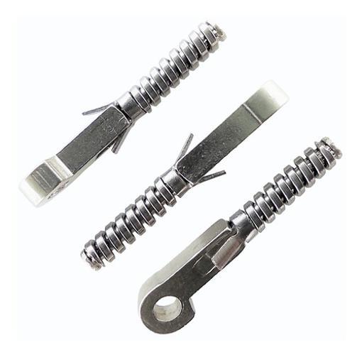 Miniatura Kit 40 Mola 210 Fina Reposição Peça Haste Perna Óculos