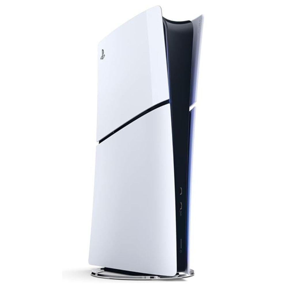Miniatura Console Playstation 5 Slim Edição Digital 825GB Com 2 Jogos Branco
