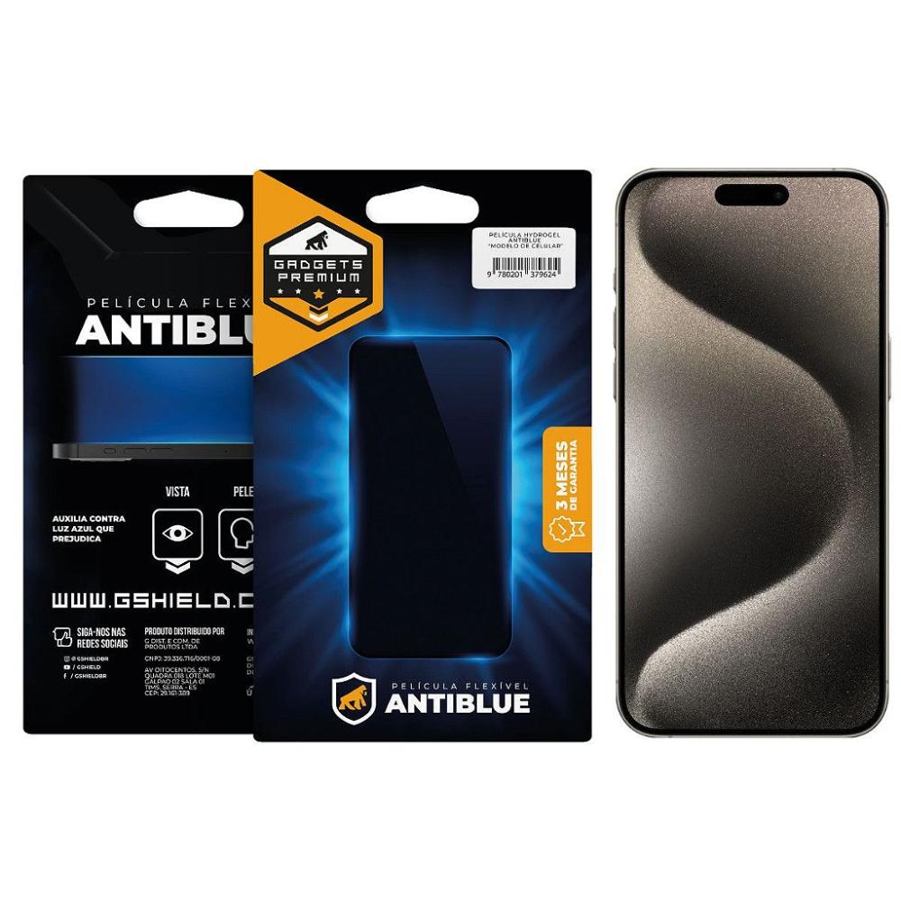 Miniatura Película para iPhone 15 Pro - AntiBlue - Gshield