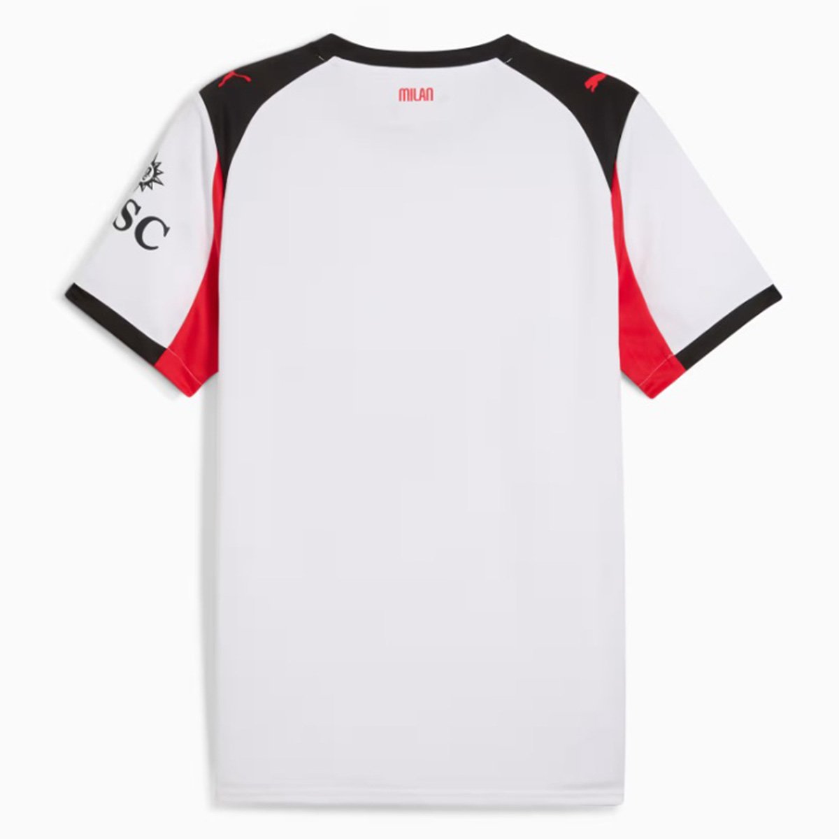 Miniatura Camisa Milan Away 25/26 s/n Torcedor Puma Masculina Branco - EGG