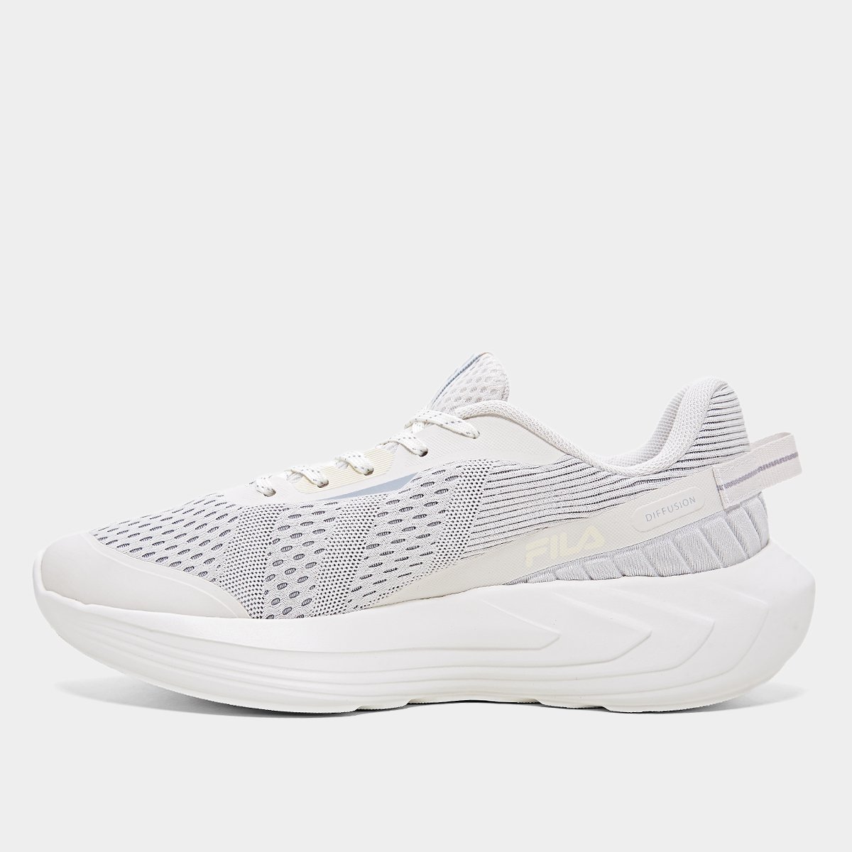 Miniatura Tênis Fila Diffusion Feminino Branco+Azul - 33