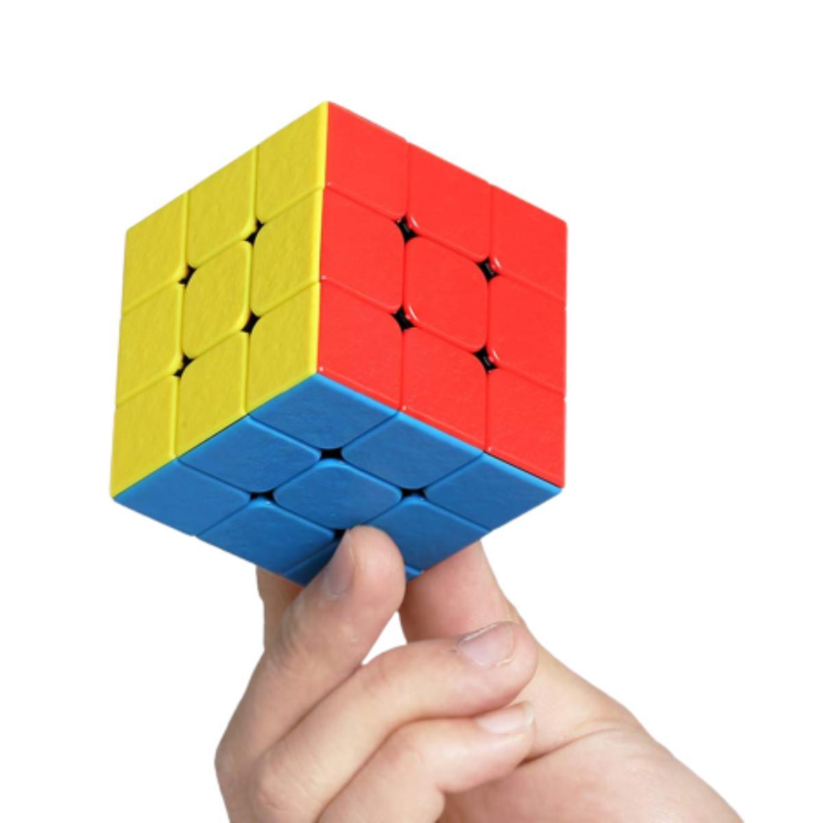 Miniatura Cubo Mágico 3X3X3 Para Jogo De Diversão Colorido