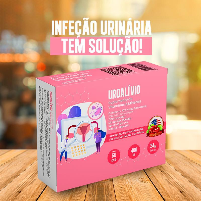 Miniatura Uroalívio 60 Capsulas Para Infecção Urinária