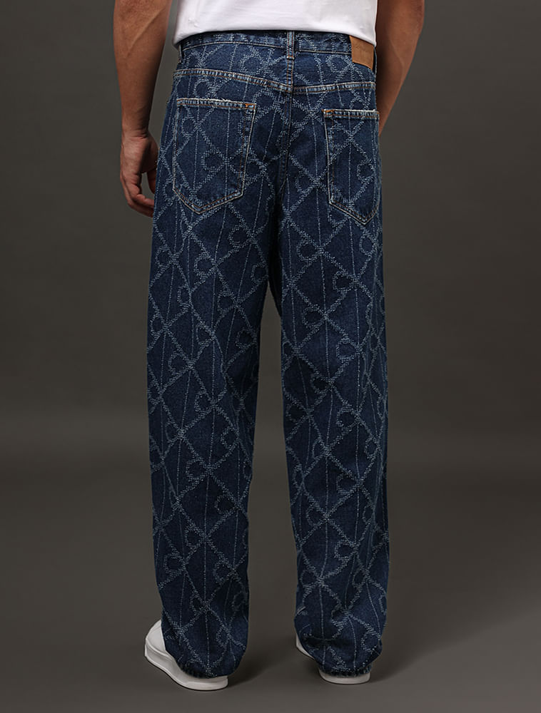 Miniatura Calça Jeans Masculina Calvin Klein Jeans - Azul Médio Calça Jeans Masculina Calvin Klein Jeans Azul Médio 38