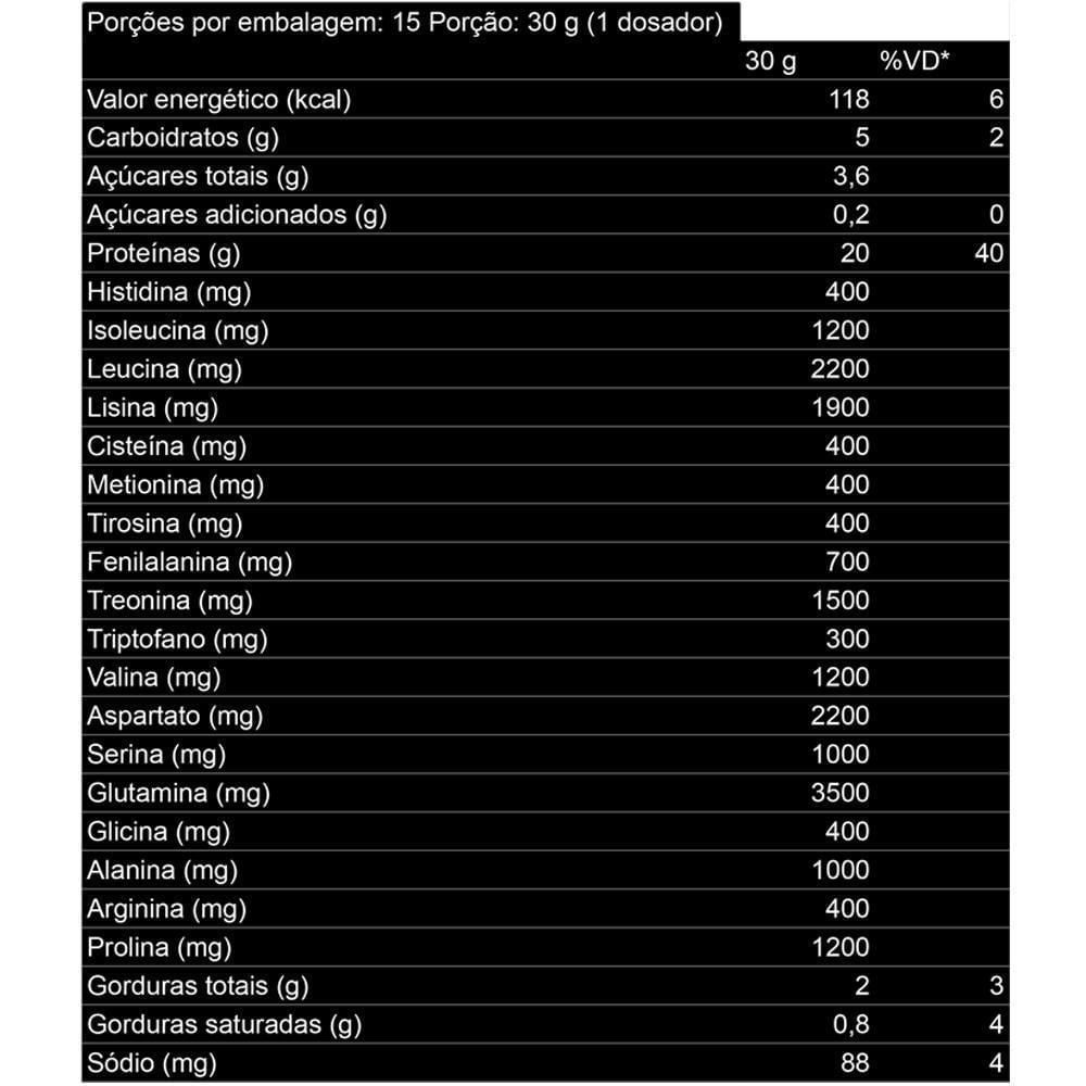 Miniatura Whey Protein Concentrado 450G - Dux - Pote - Torta De Limão