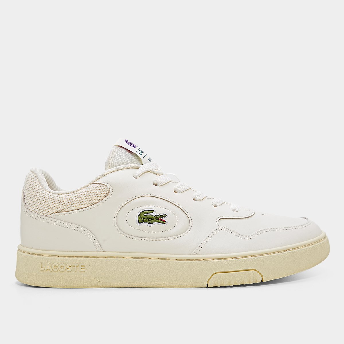 Miniatura Tênis Lacoste Lineset Feminino Off White - 34