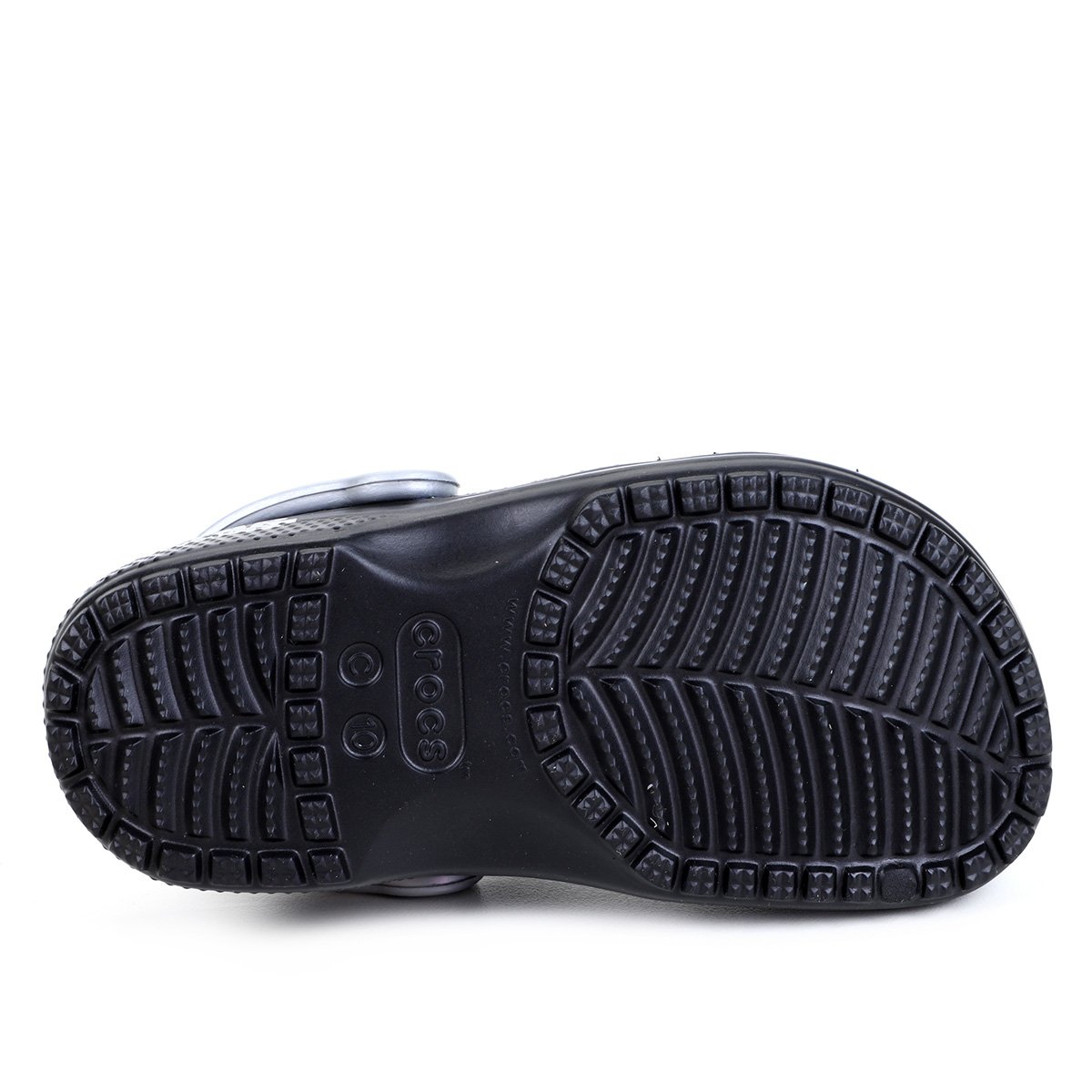 Miniatura Crocs Infantil Star Wars Baby Yoda Masculino Preto - 22