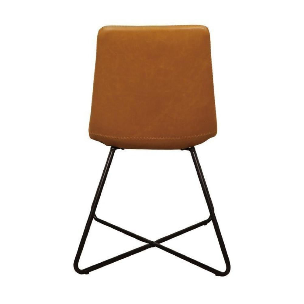 Miniatura Conjunto Mesa 210cm Rústica 4 Cadeiras Brenda Industrial Espresso Móveis Marrom/Preto