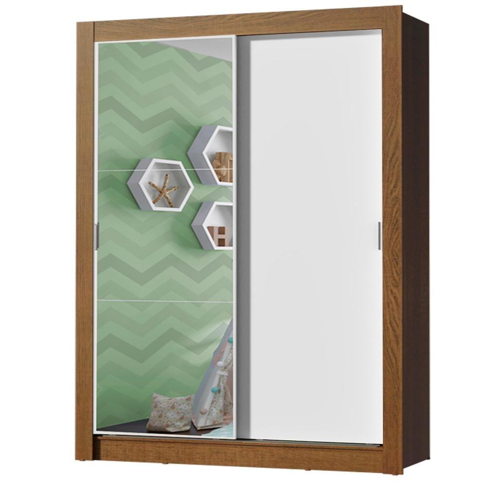 Miniatura Guarda Roupa Infantil Enzo 2 Portas de Correr Madesa