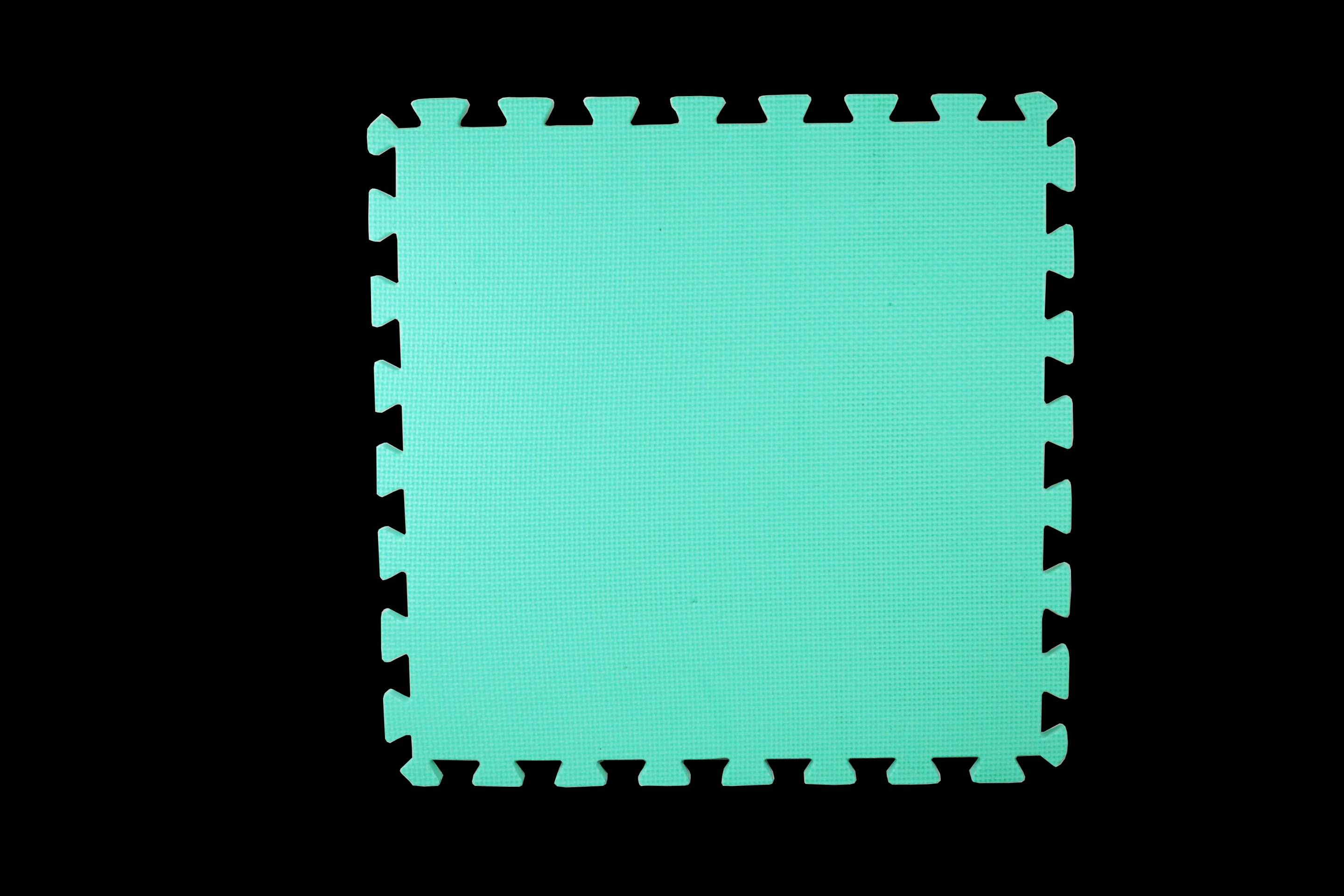 Miniatura Tapete Tatame EVA Verde Piscina 50cm x 50cm x 17 mm