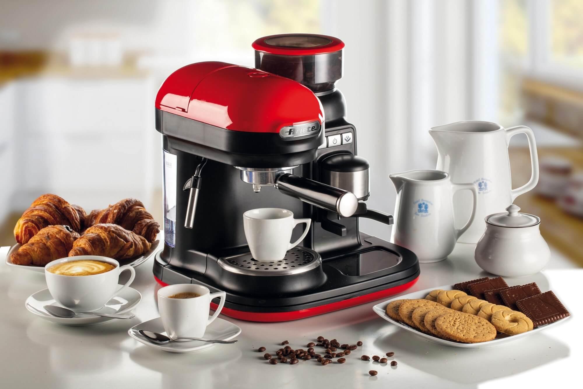 Cafeteira Maquina Ariete Expresso Moderna Manual Moedor