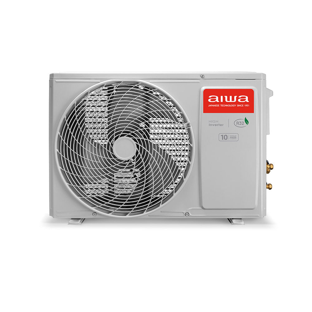 Miniatura Ar Condicionado Split 9000 BTU's Inverter Externa Aiwa Branca 220V Branco - 220V