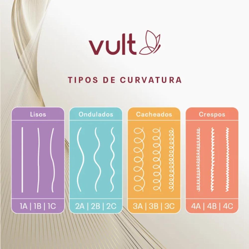 Shampoo Vult Cabelos Cachos 3A A 3C 350Ml
