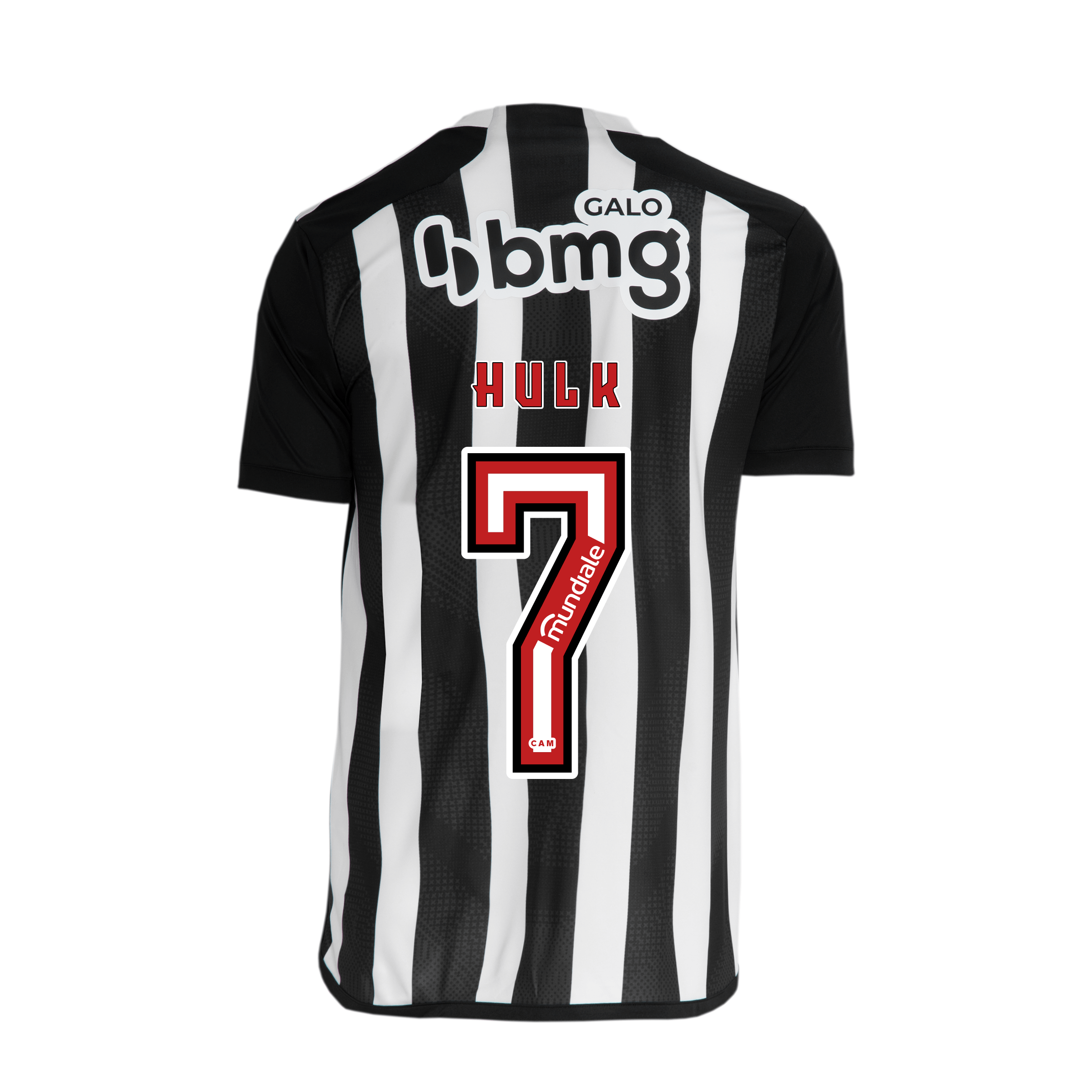 Miniatura Camisa Masculina adidas Atlético 2024 Jogo 1 - Hulk Nº 7 EEG