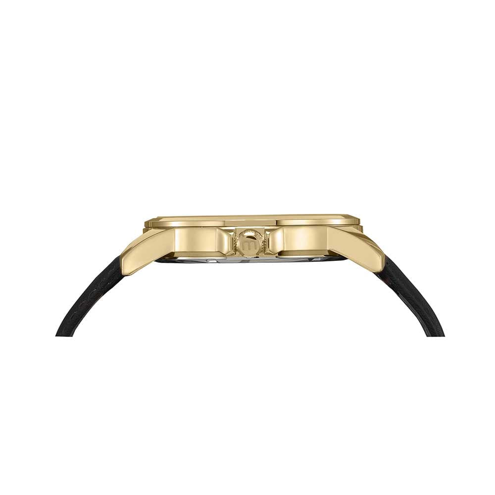 Miniatura Kit Relógio Masculino Social Dourado Canivete Multifuncional