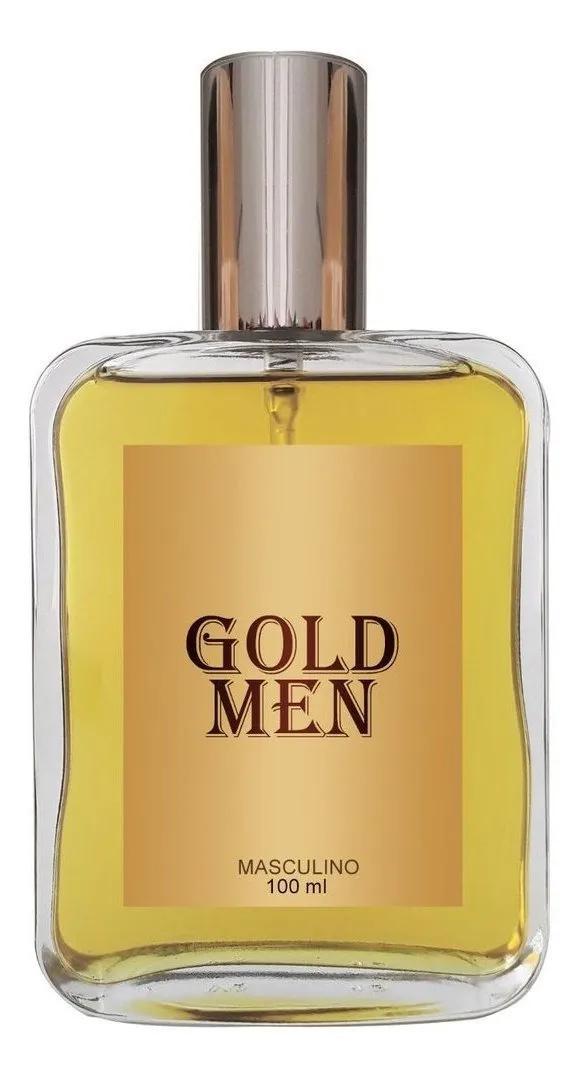 Miniatura Perfume Gold Men 100Ml - Essência Importada + Óleo Essencial