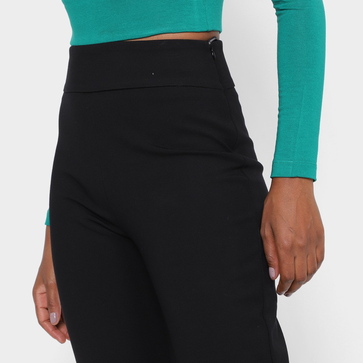 Miniatura Calça Animale Jeans Slim Viscose Feminina Preto - M