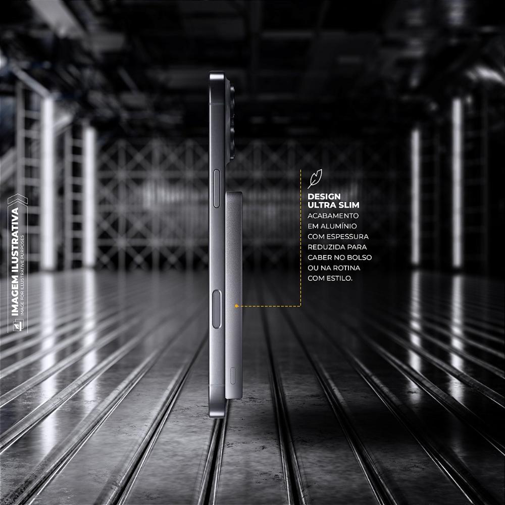 Miniatura Carregador Portátil 5.000mAh - Ultra Slim  - Gshield