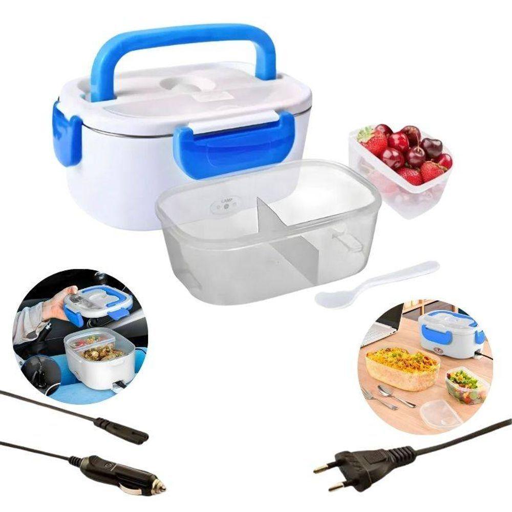 Miniatura Marmita Elétrica Azul Bivolt E 12v 40w Aquecimento Rápido