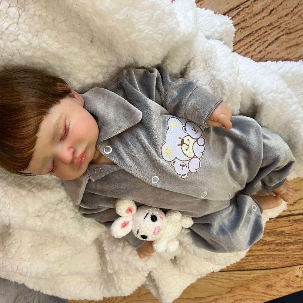 Bebê Reborn Hiper Realista Rosali Menino