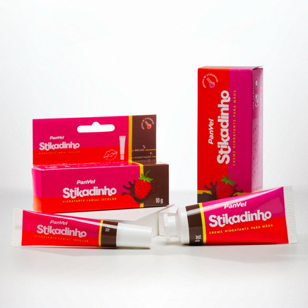 Miniatura Hidratante Labial Stikadinho Panvel 10g